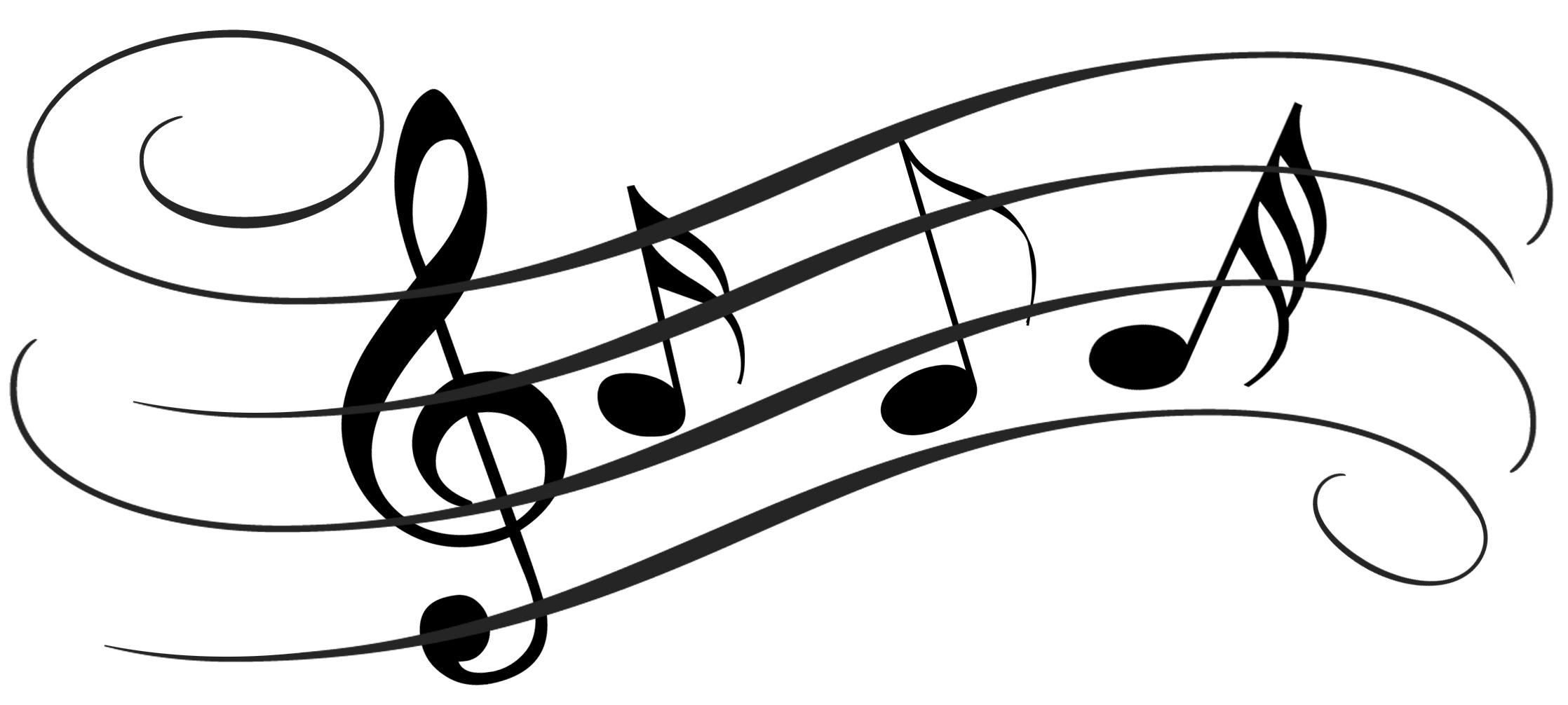 music notes on staff clipart dT6XGz8T9
